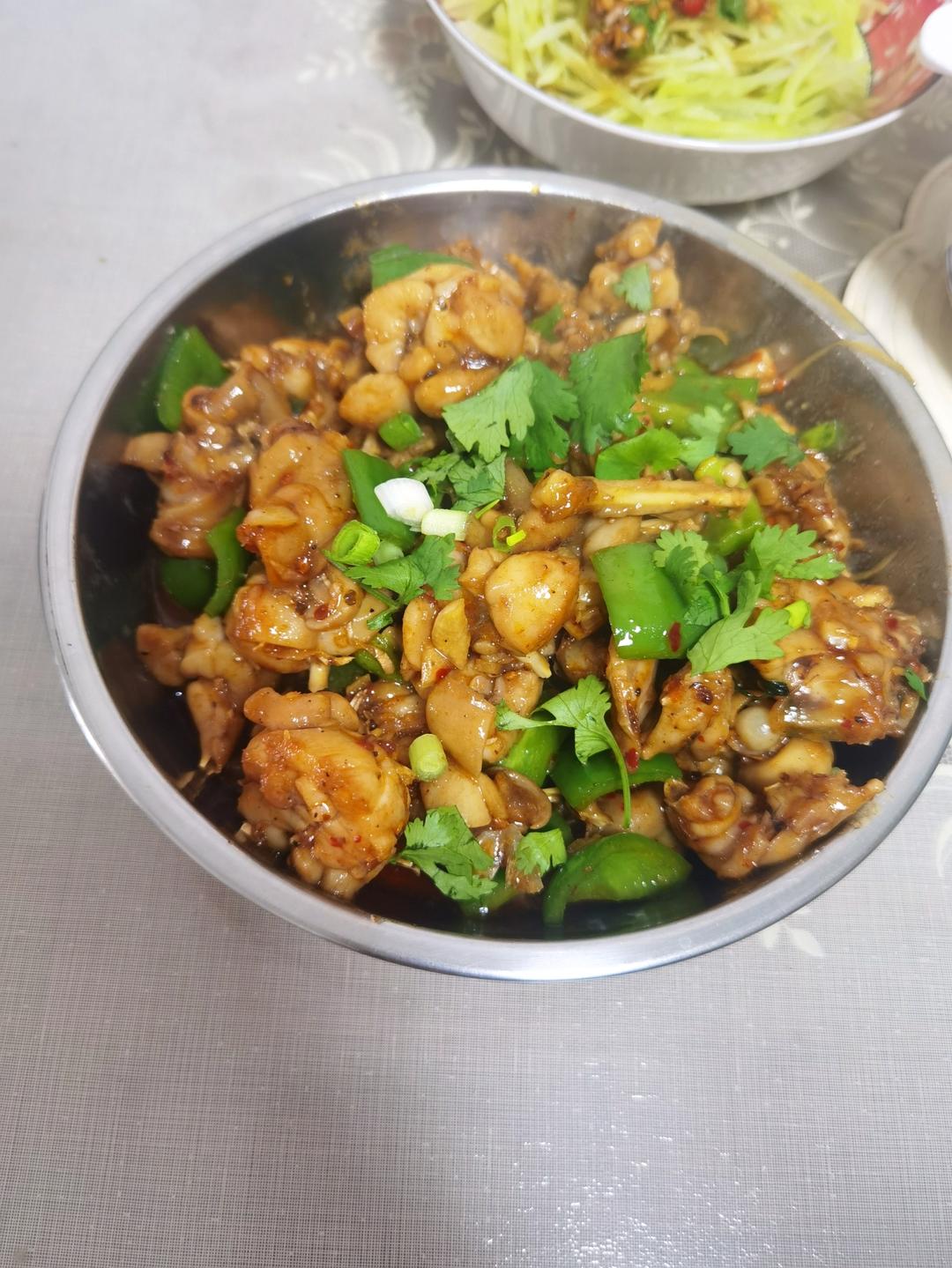 家庭版干锅牛蛙