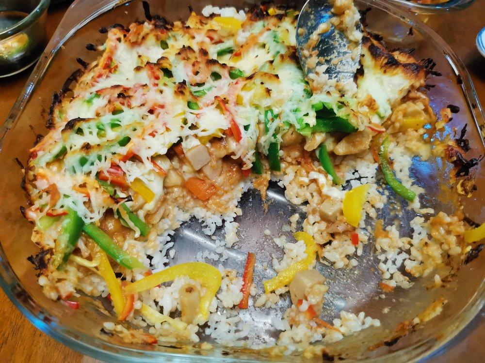 番茄鸡肉浓情焗饭【两人份】