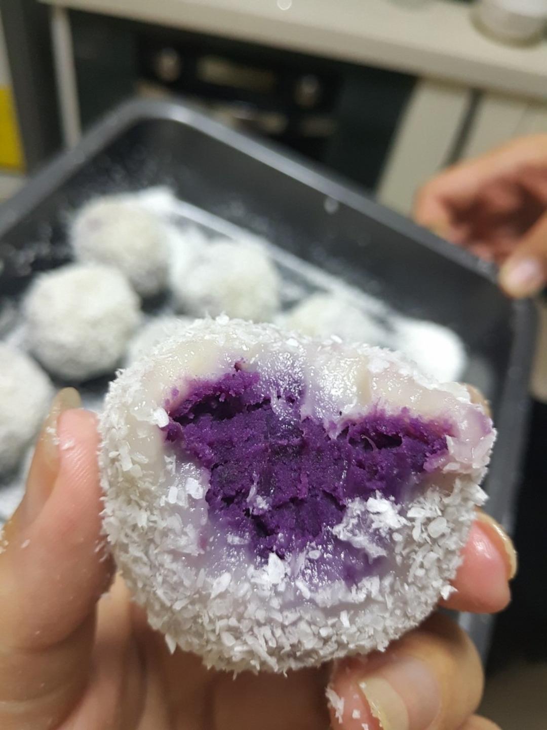 紫薯糯米糍