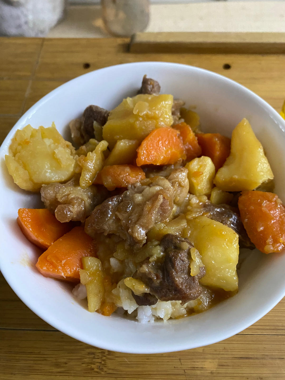 土豆烧牛肉