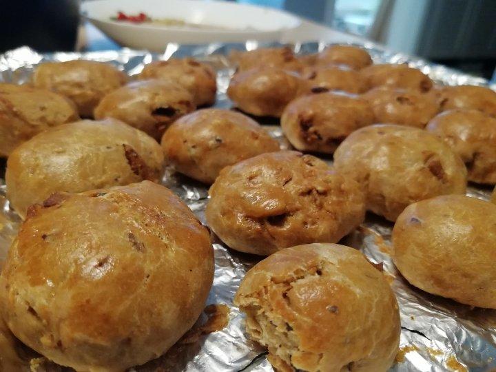 红枣红糖核桃饼干