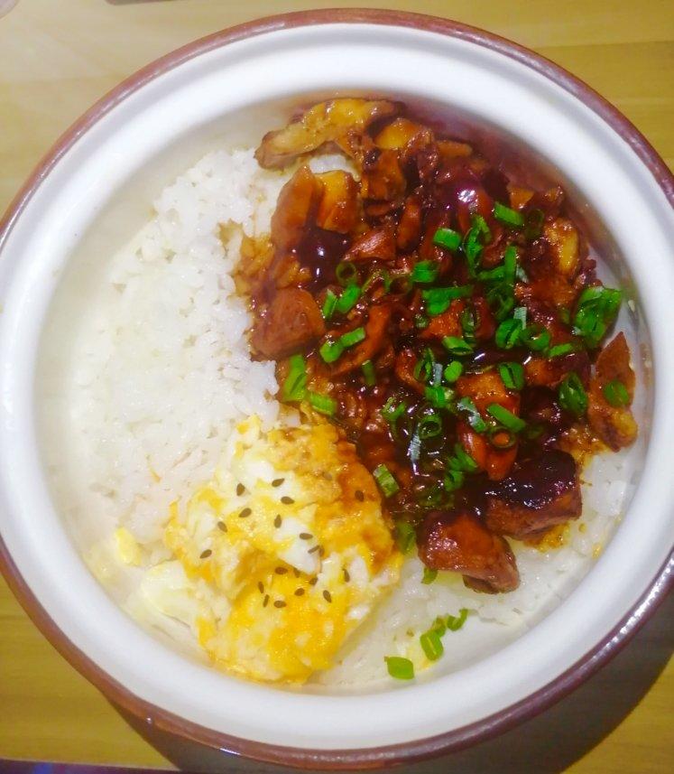 日式碎鸡饭