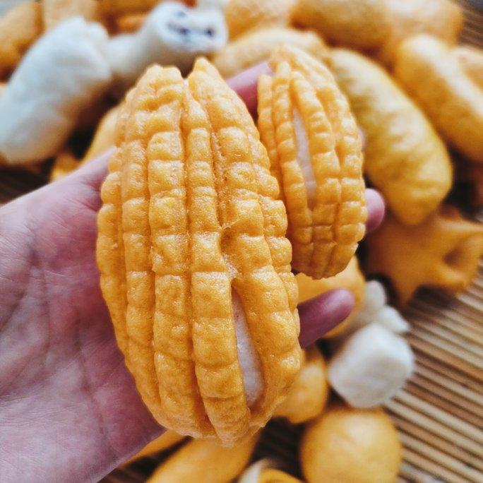 卡通玉米馒头