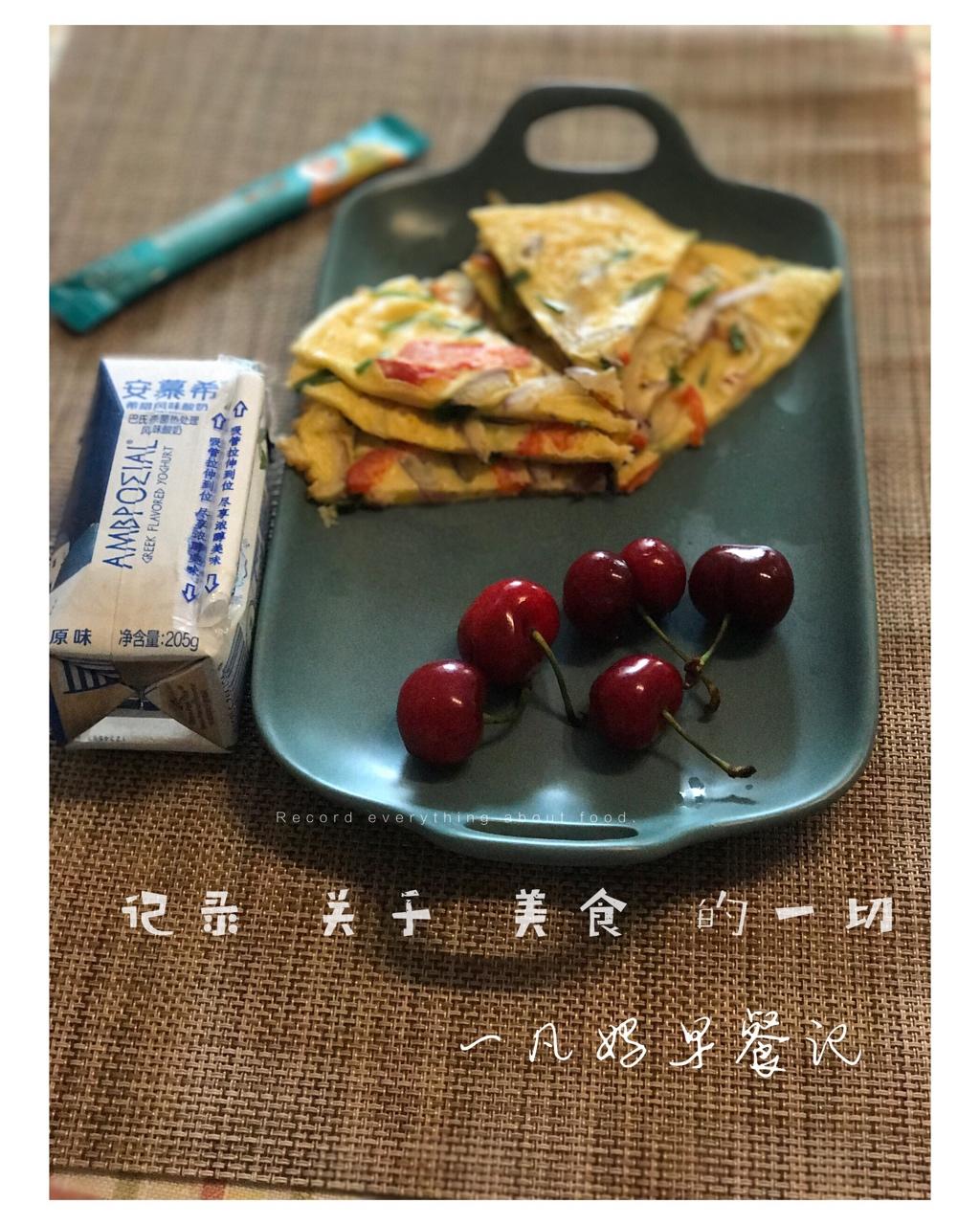 披萨蛋（快速早餐）