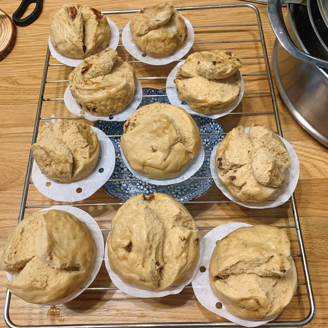 妥妥的红糖开花馒头