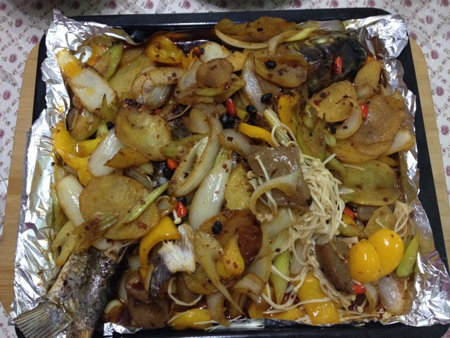 香辣烤鱼-烤箱版