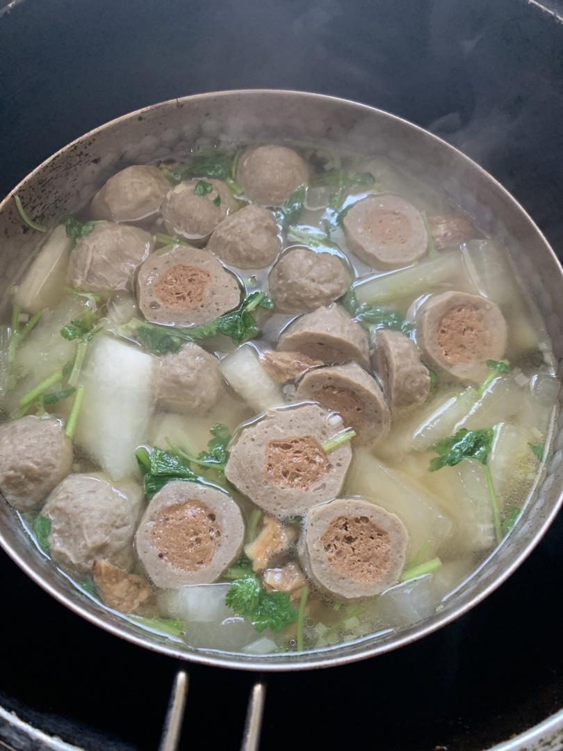 夏天不可错过的家常味--冬瓜丸子汤