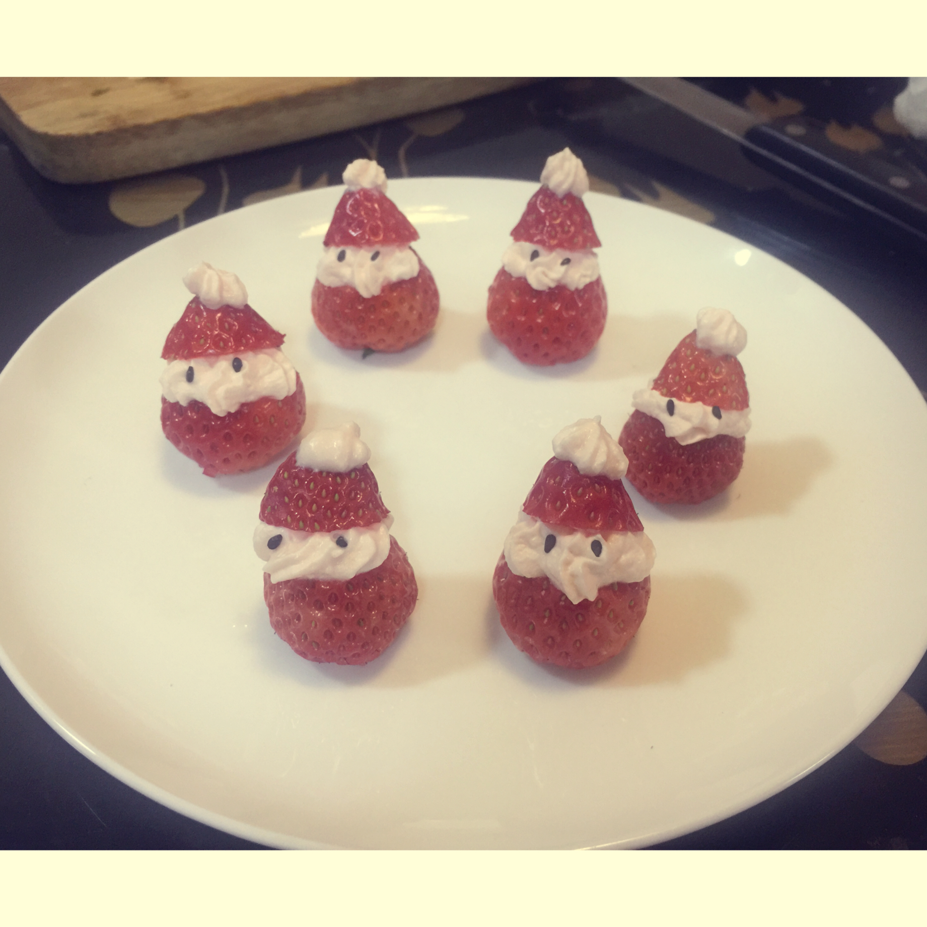 草莓圣诞老人、圣诞雪人