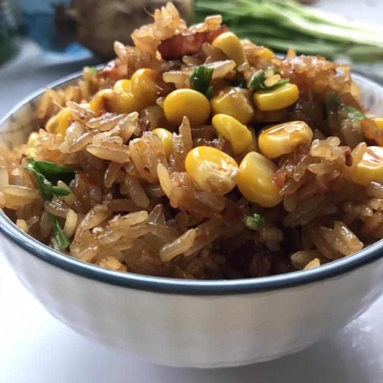 玉米腊味炒饭（一人食）