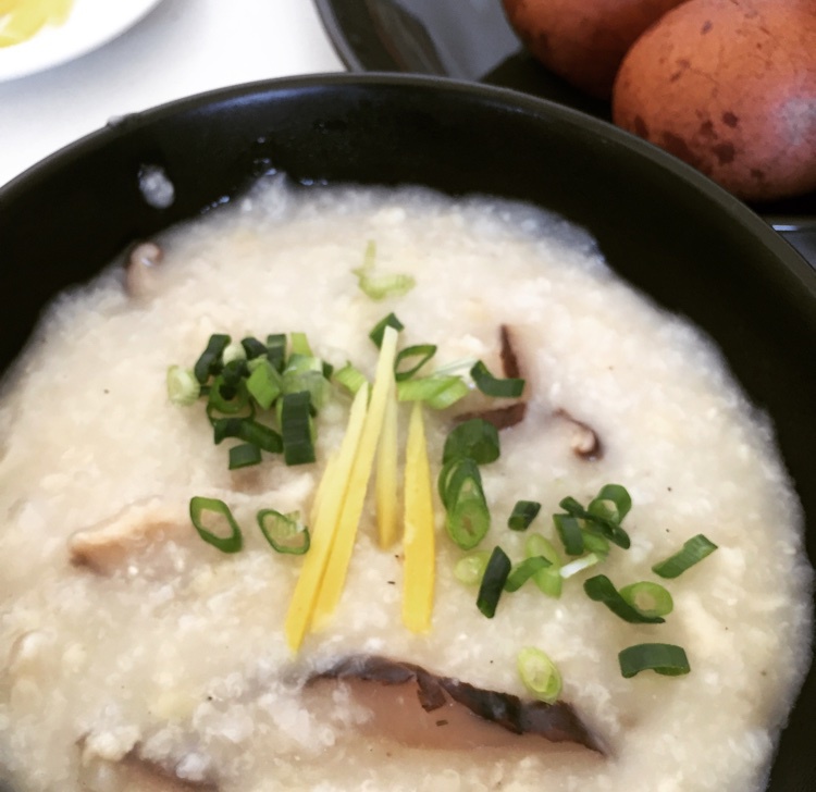 香菇鱼片粥