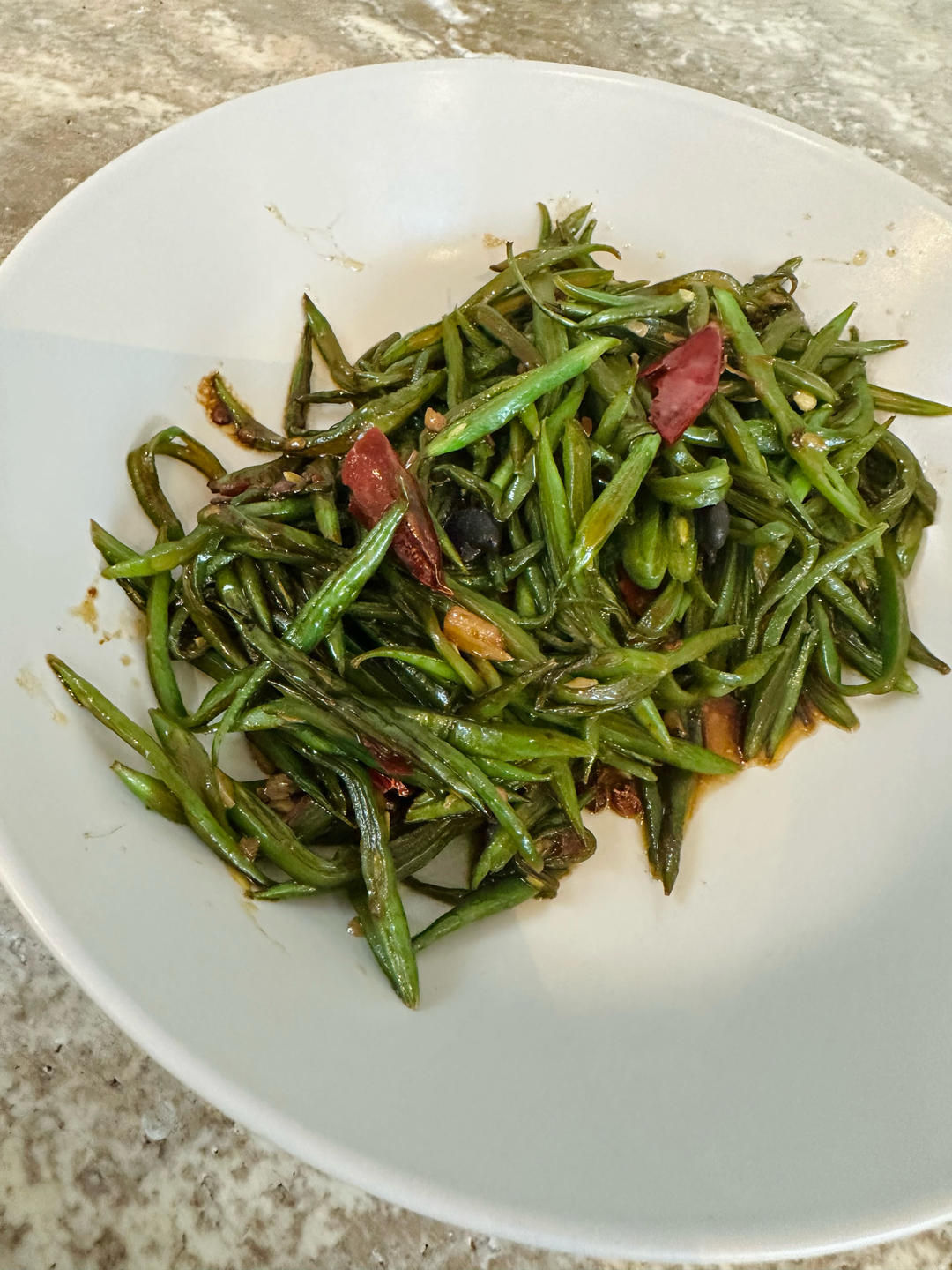 酱爆豆角丝|马克西姆不粘锅