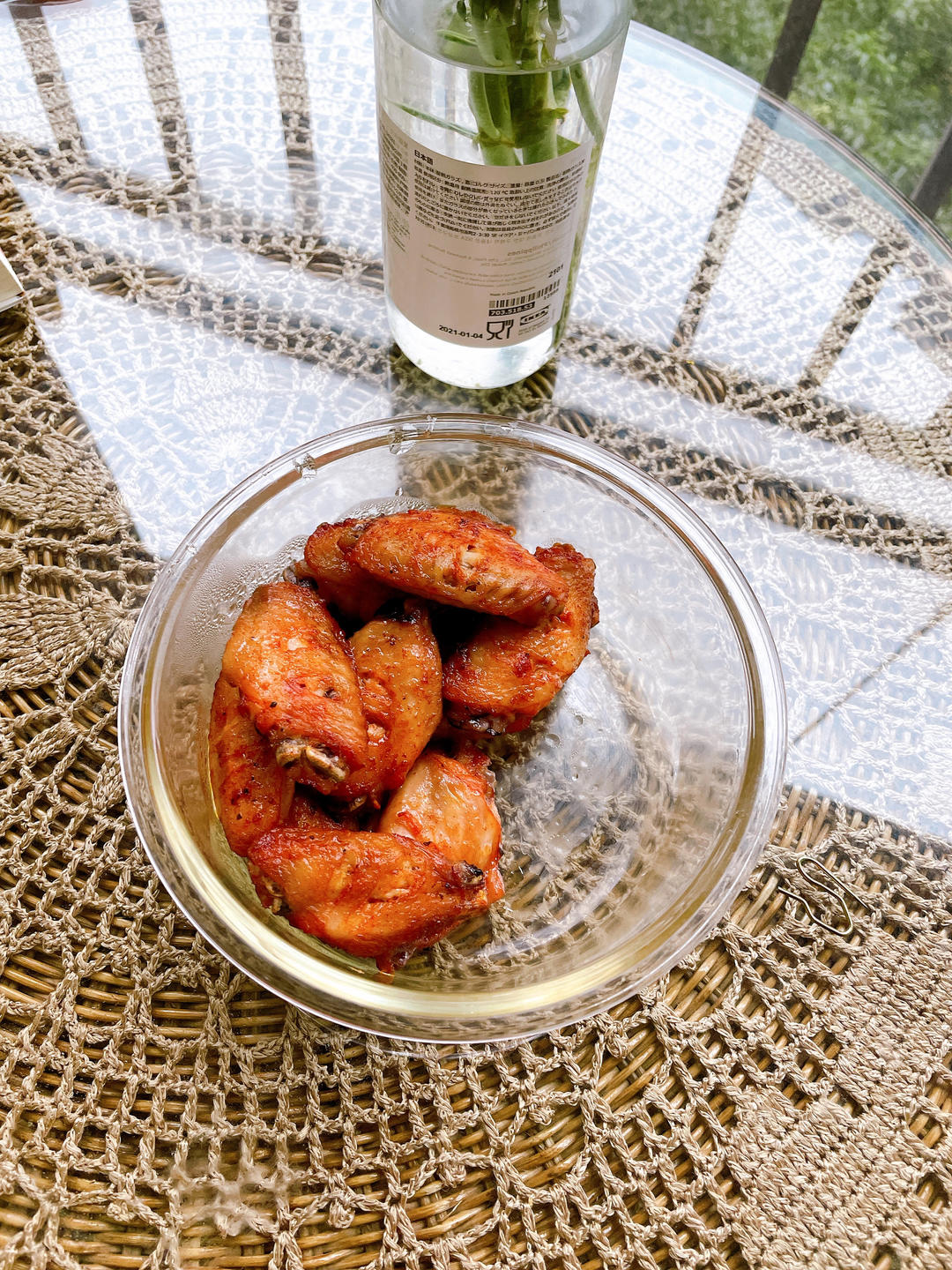 用料最少！味道最好！——空气炸锅烤新奥尔良鸡翅