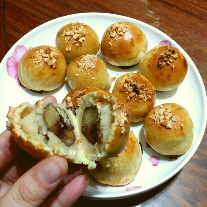 【川上文代】甜栗馒头 属于秋天的日式和菓子