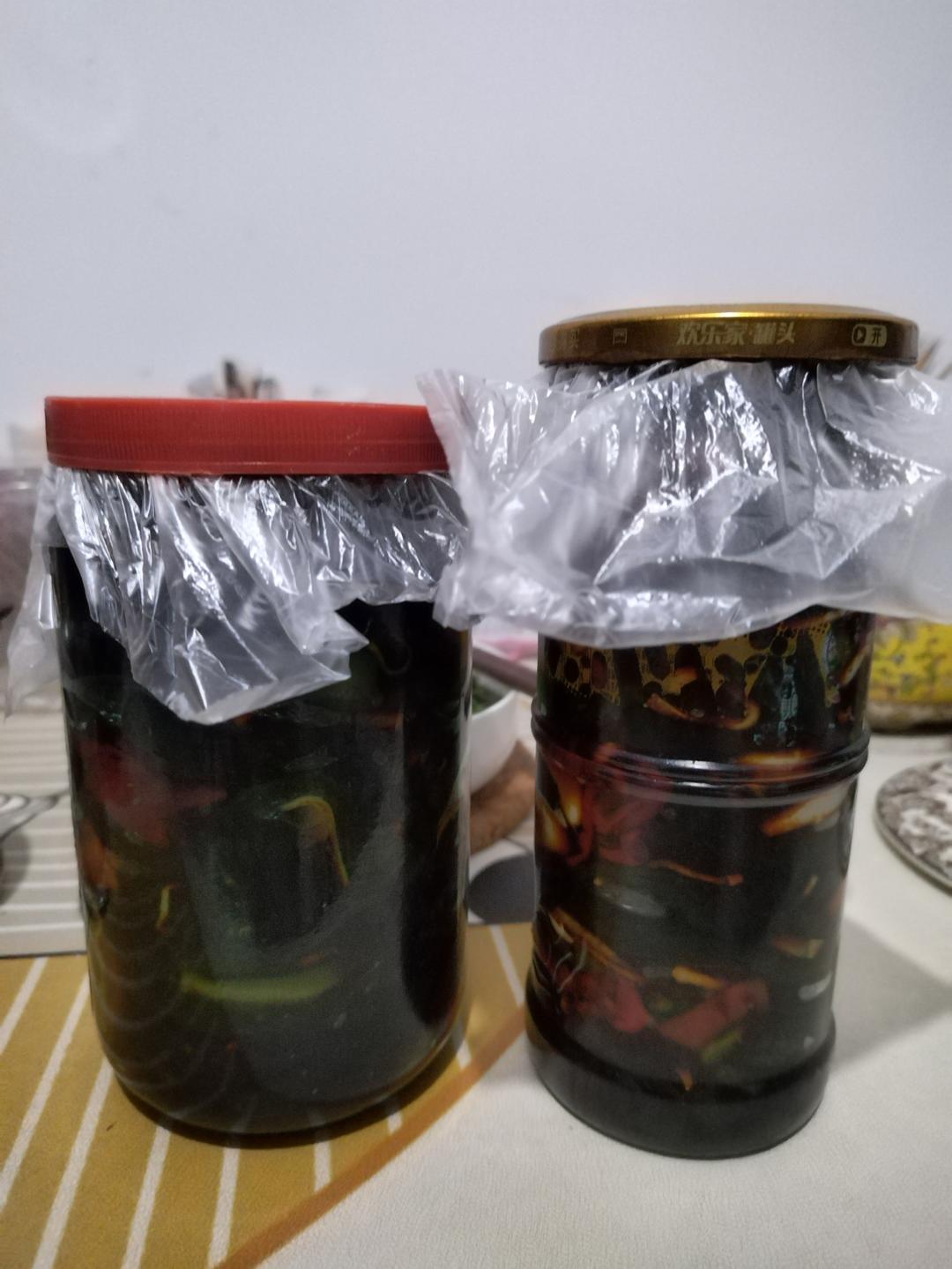 腌黄瓜（非常好吃的咸菜）