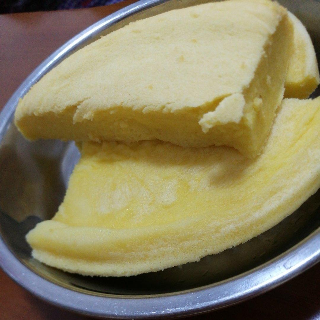 水嫩烫面蒸蛋糕