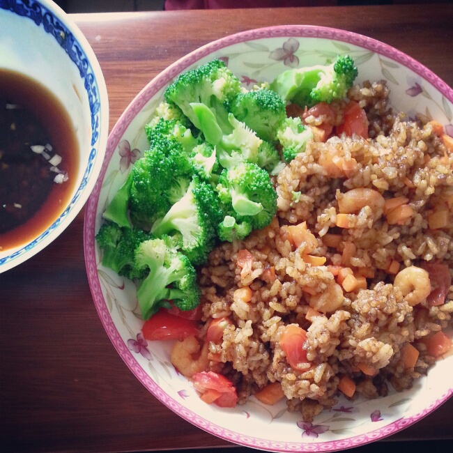 海鲜咖喱炒饭
