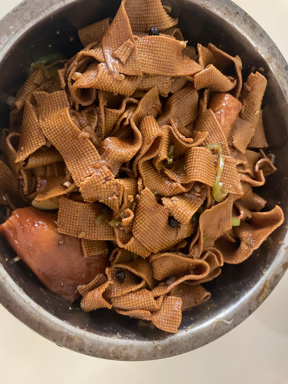 馋哭的凉拌豆腐皮