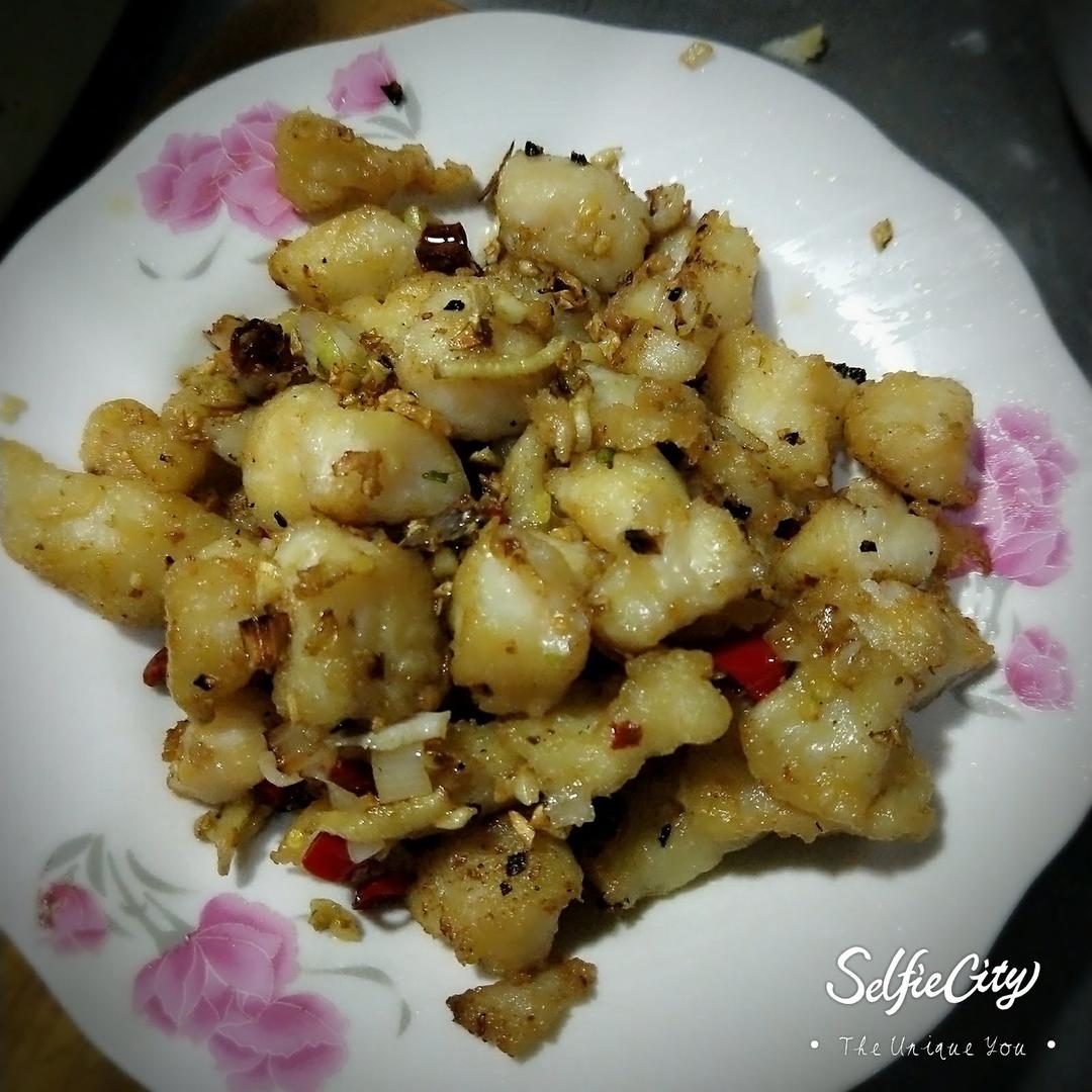 不用一滴水超入味的鱼块
