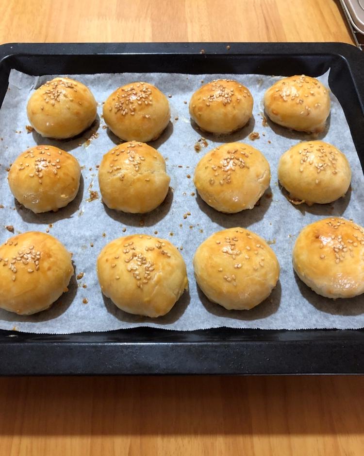 自制简便蛋黄酥