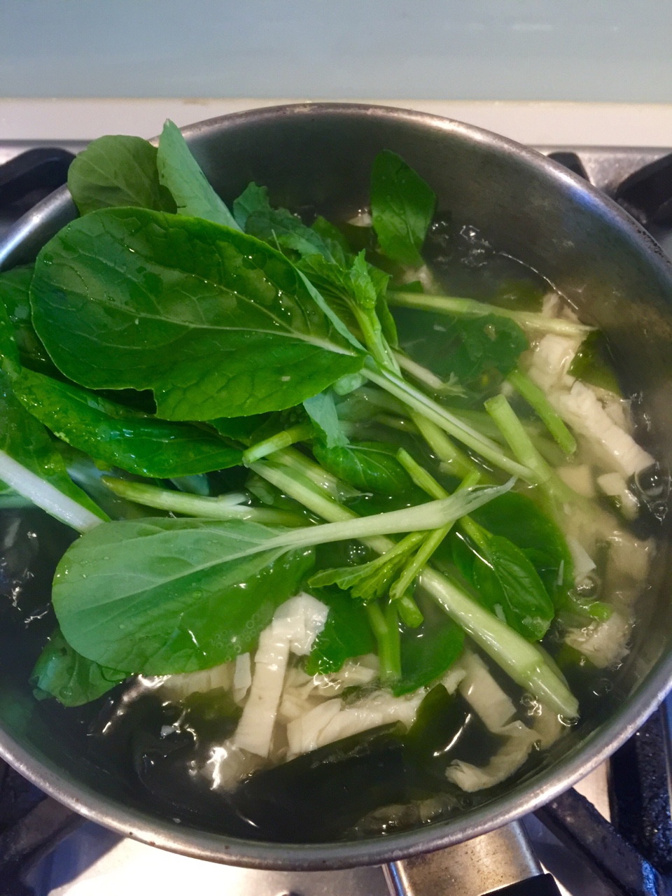 日常简单味噌汤的做法 步骤4