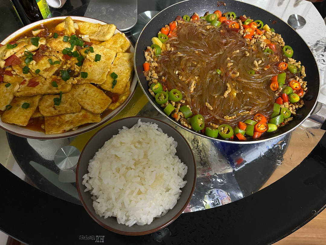 蚂蚁上树——肉沫粉条