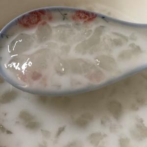 雪蛤炖椰汁的做法 步骤6
