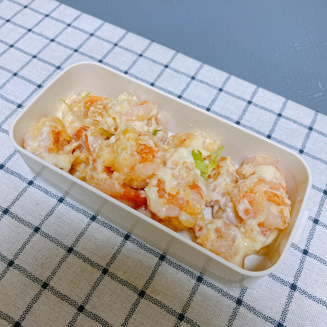 柏悦平替版芥末虾球