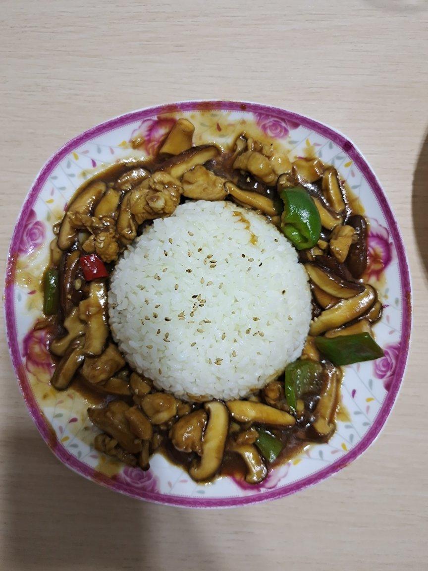 ㊙️简单快手❗️好吃到舔碗底的香菇鸡肉饭❗❗️️