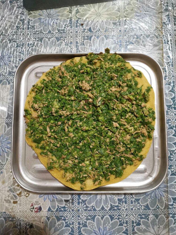 韭菜金枪鱼糊饼（减脂一人食）