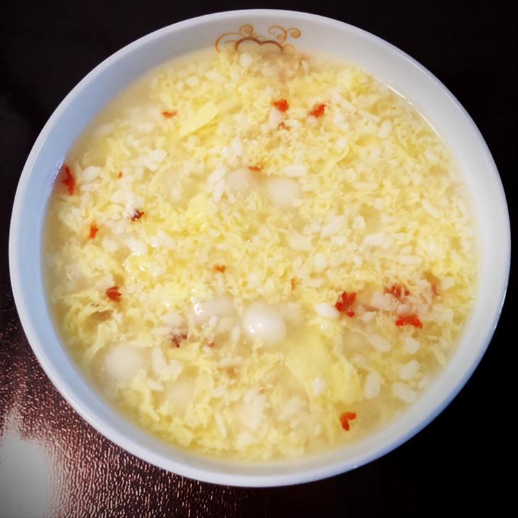 蛋花酒酿圆子