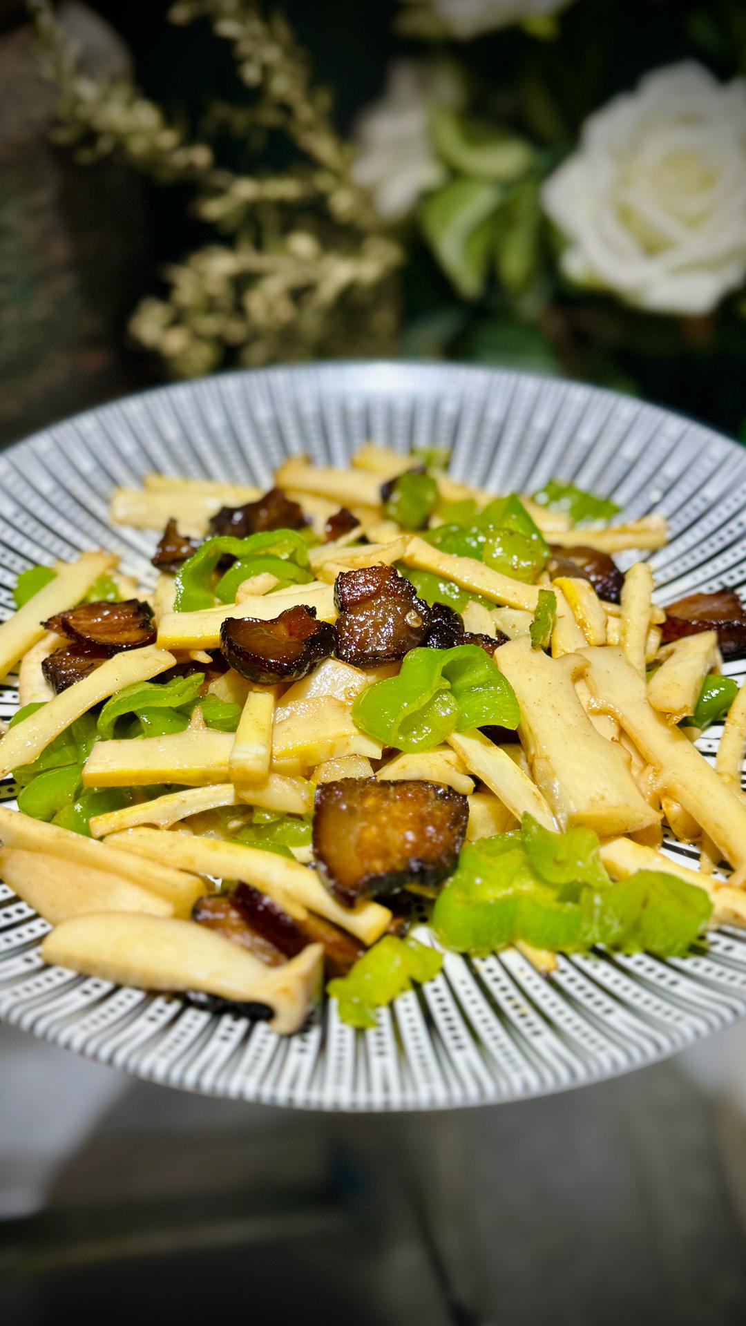 小竹笋炒腊肉
