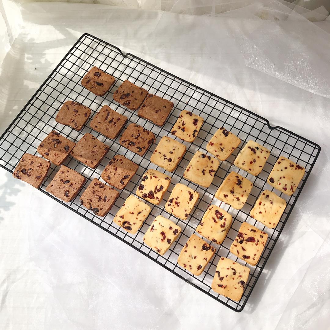 低糖少油版蔓越莓饼干