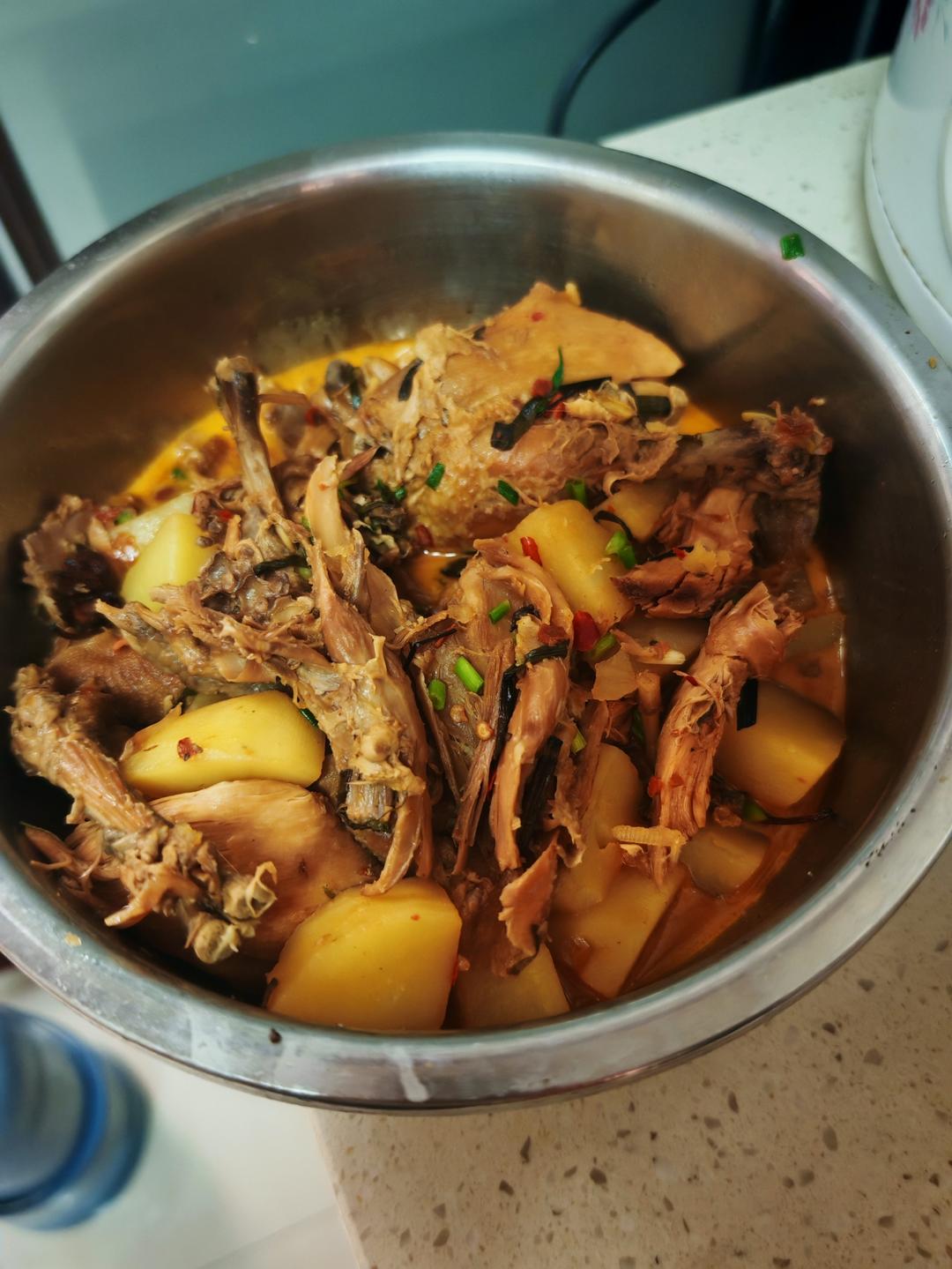 川味土豆香菇烧鸡