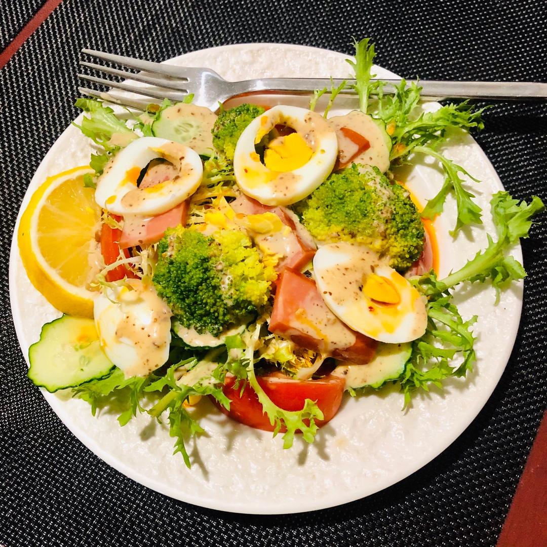 [天猫精灵AI菜谱] 油醋汁苦苣沙拉