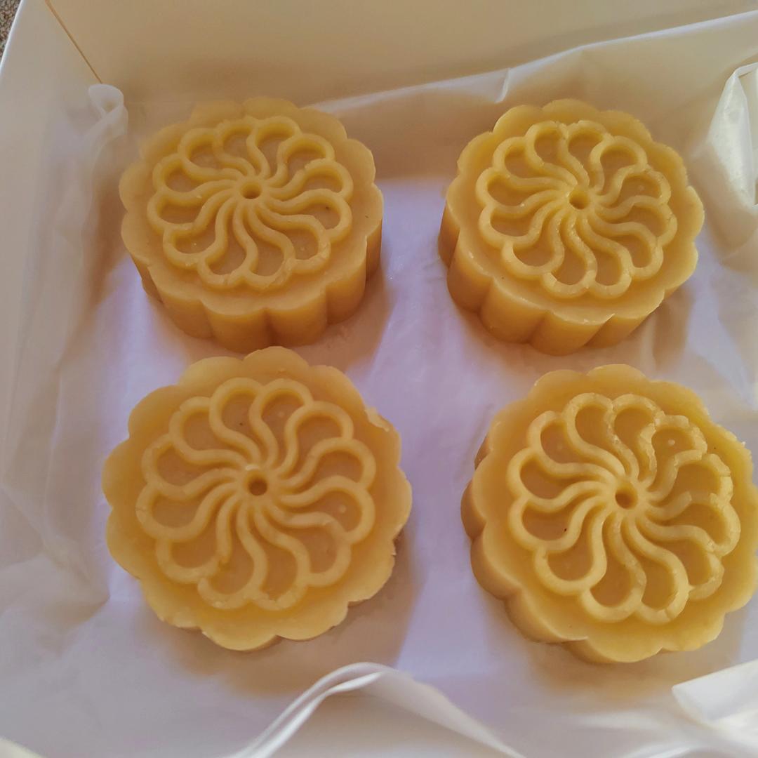 奶香绿豆糕（无豆腥味，超快手不麻烦）