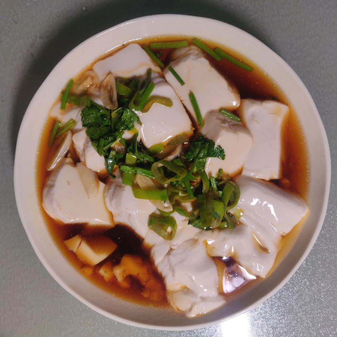 香蒸内酯豆腐【超级简单】