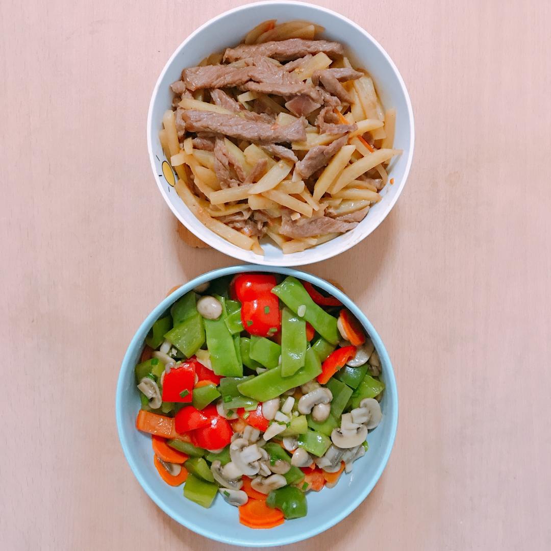 土豆炒牛肉