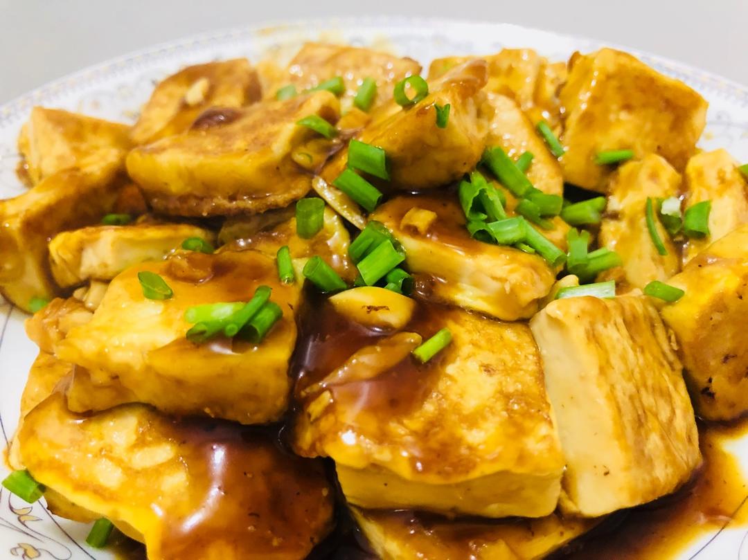 无敌好吃的香煎豆腐