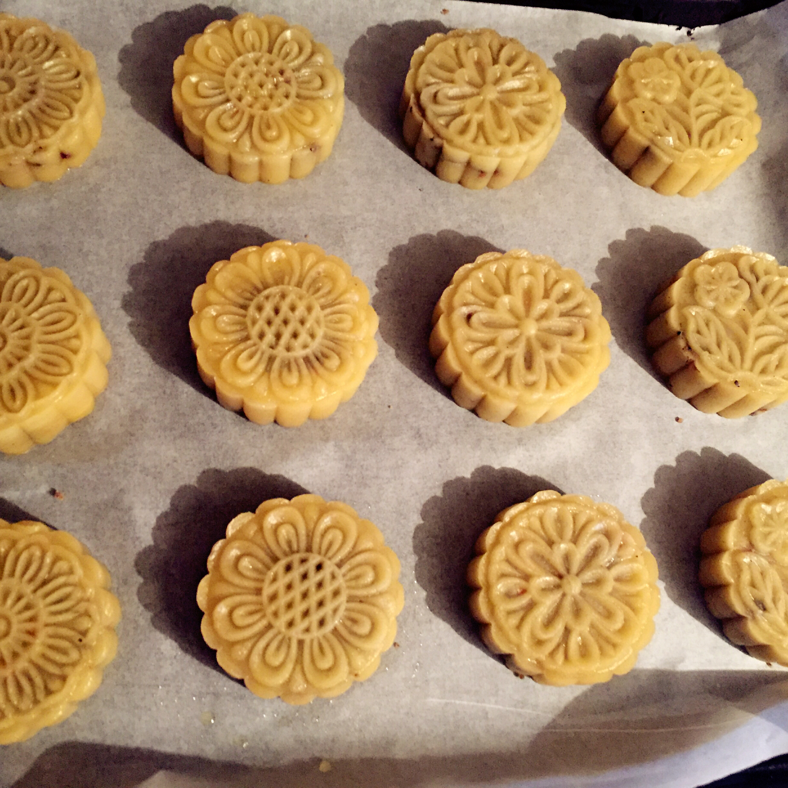 五仁月饼～不用转化糖浆的版本