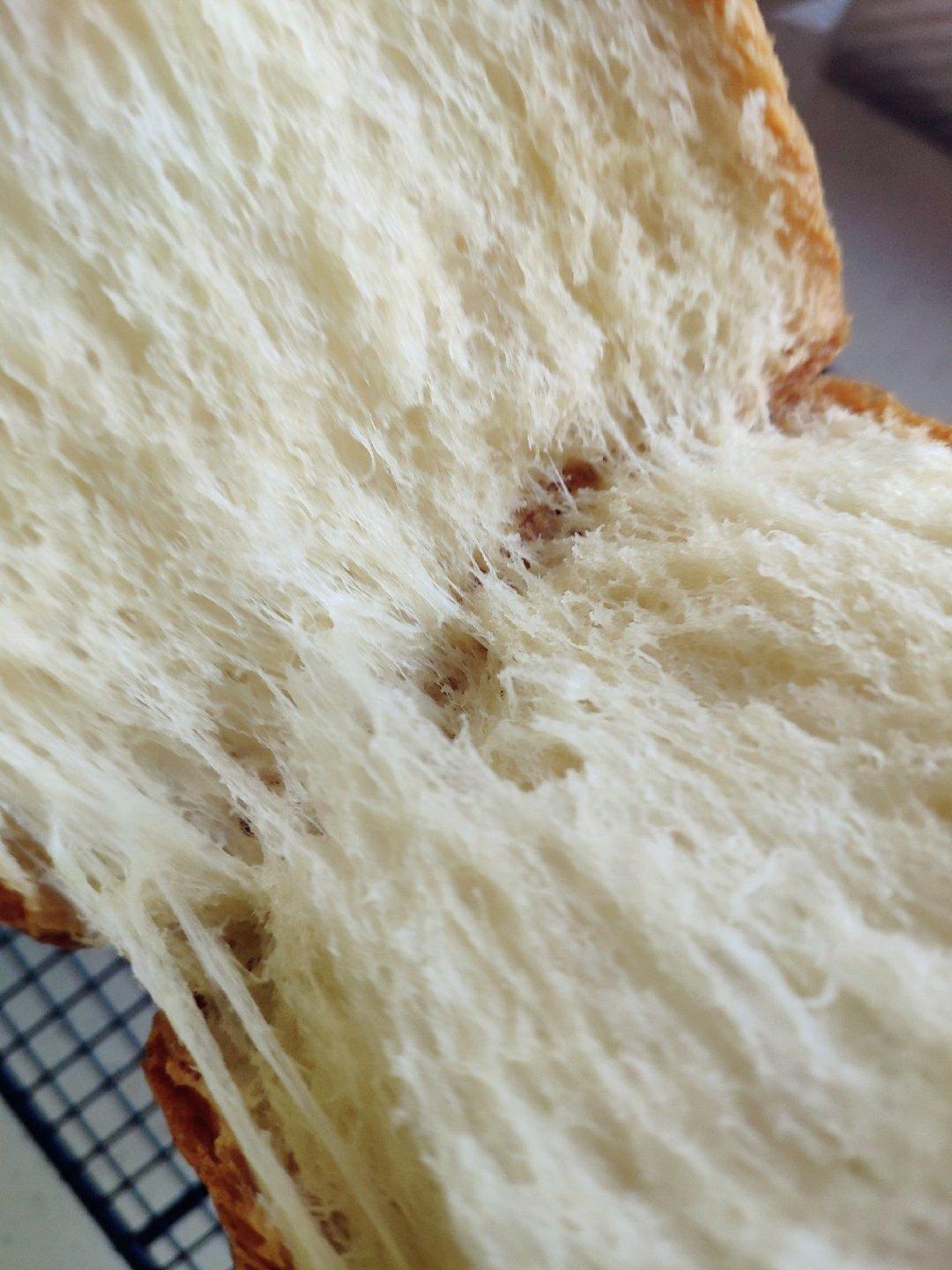 夺命软吐司(๑´ڡ`๑)超软拉丝极速方便的一次发酵吐司