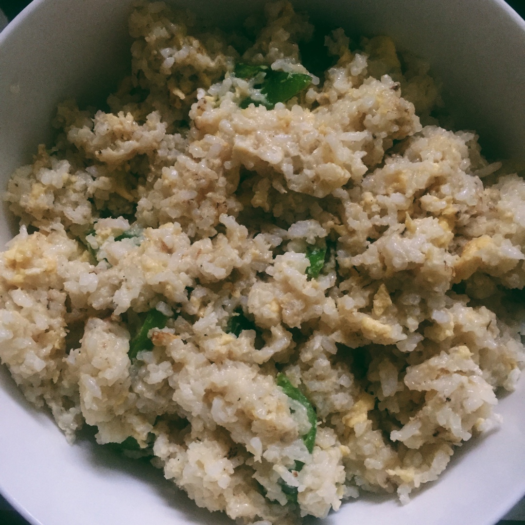 黑胡椒黄金蛋炒饭