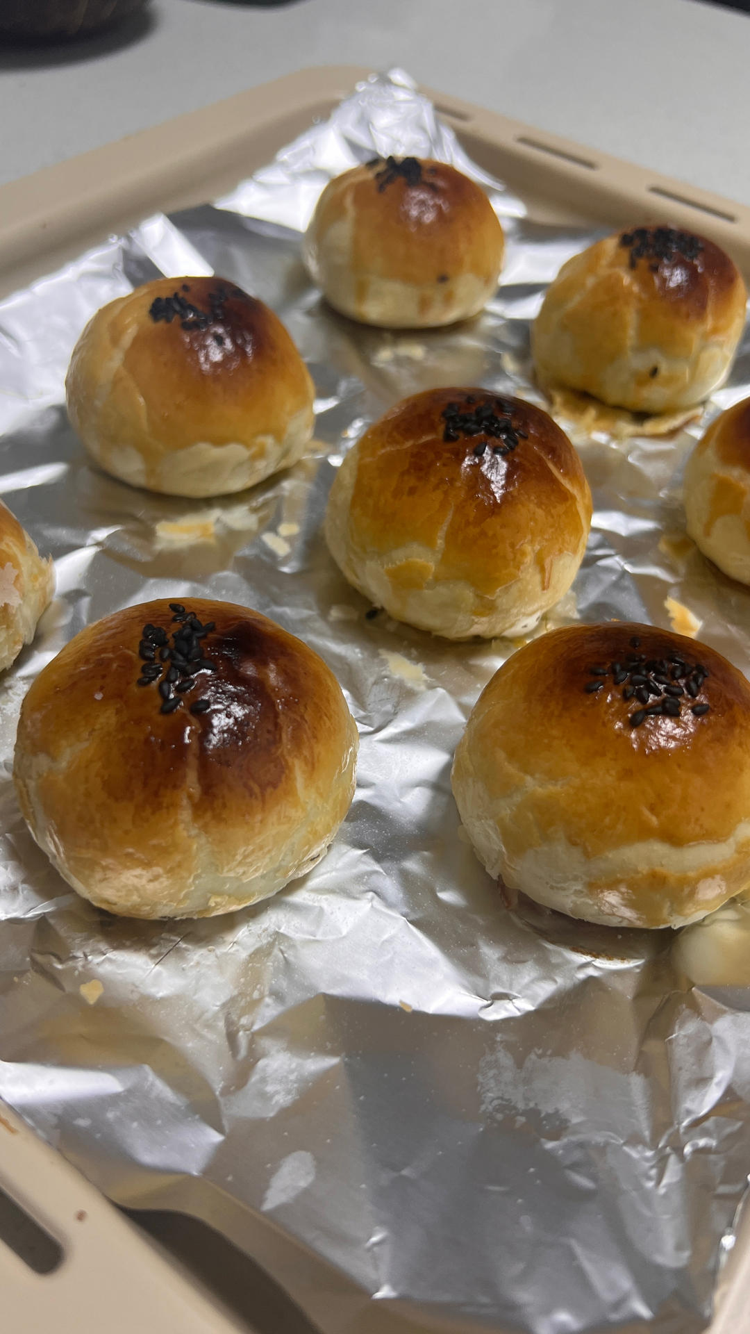 酥到掉渣的蛋黄酥（黄油版）