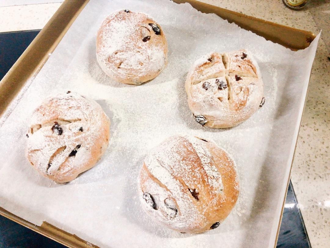 日式莓果全麦餐包｜藤田千秋免揉版🍃