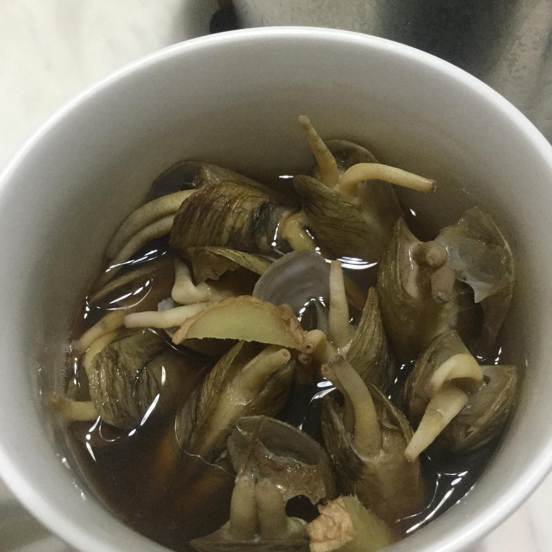 原汁原味的插蛏（蛏子）