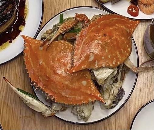 豆酱焗蟹
