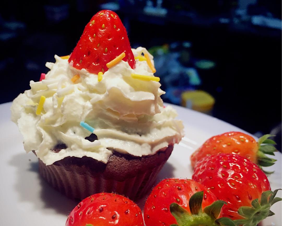 无糖可可杯子蛋糕的做法