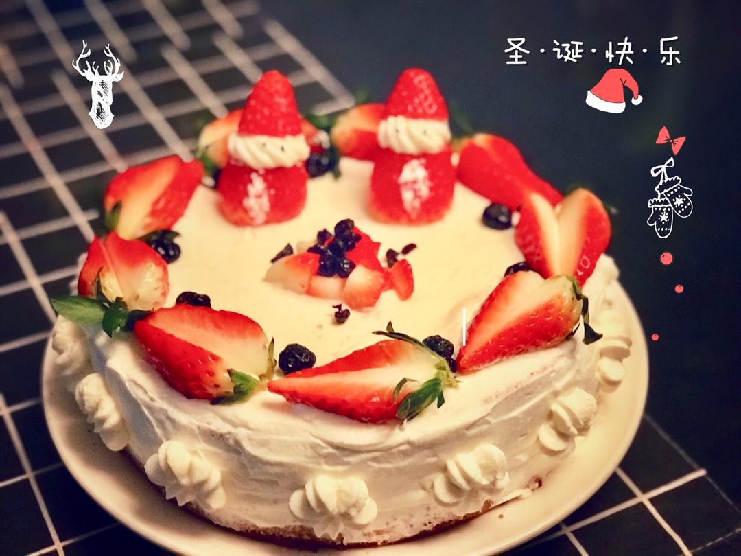 圣诞呆萌裸蛋糕