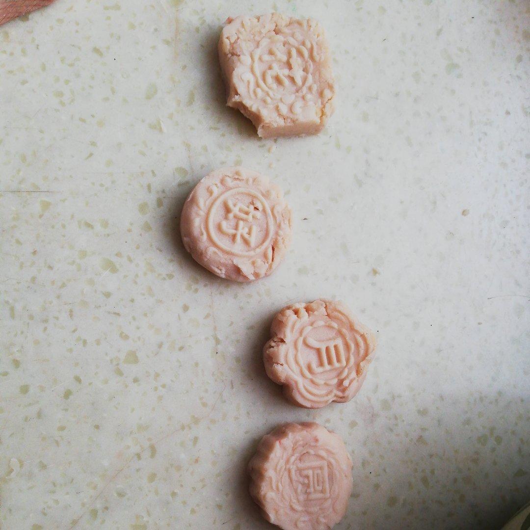 无油巧克力椰蓉白芸豆冰皮月饼（附新手月饼包法）