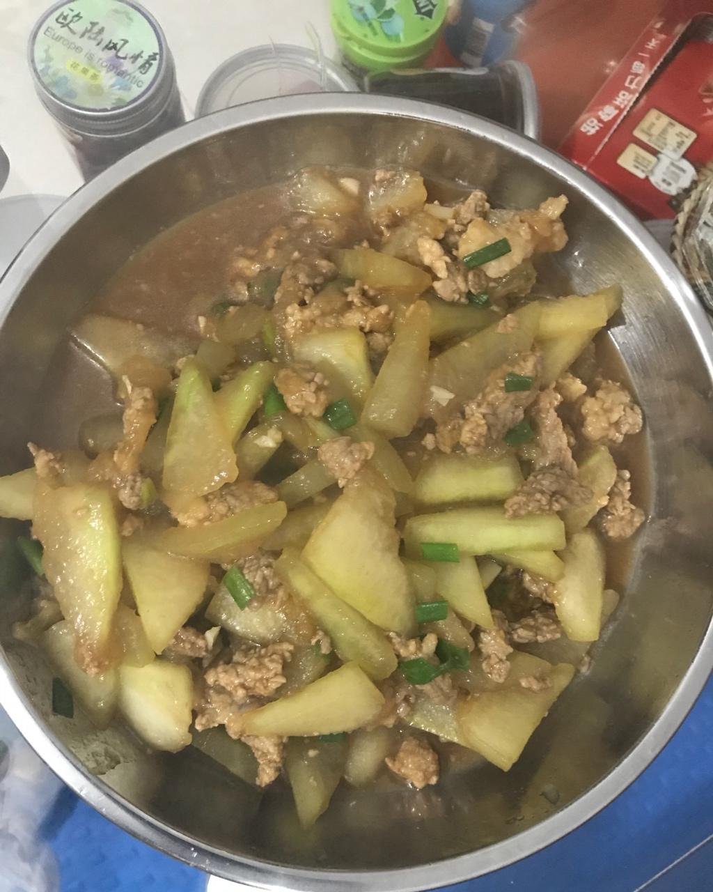 肉末炒冬瓜(超下饭)