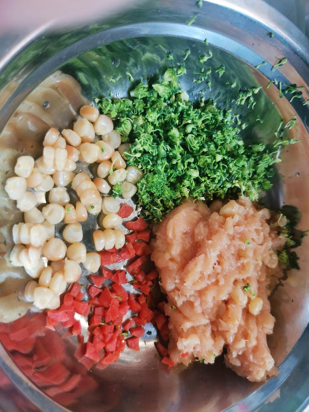 减肥餐：香煎鸡胸肉饼